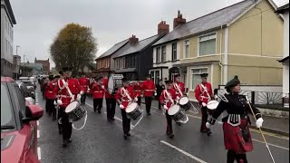 Lisburn Remembrance Sunday 2024  #remembrance #RBL #marchingband #poppy