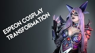 Espeon Cosplay Transformation