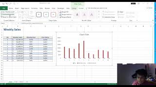 Excel Side by Side bar chart overlapping