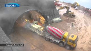 Timelapse video: Excavation of Klokova’s tunnel exit