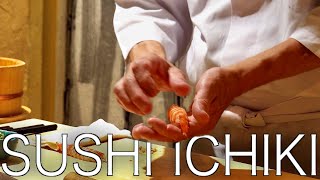 OMAKASE AT SUSHI ICHIKI -Ginza,Tokyo - September 2021 - Japanese Food [English Subtitles]