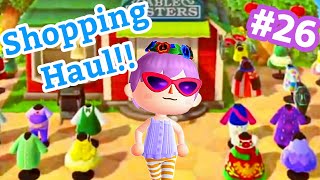 Huge Summer Shopping Haul!!!👠👗👛 #AnimalCrossing : New Horizons #26 (I have nothing to Wear Help!!!)😫