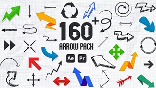 Free Premium After Effects & Premiere Pro Arrow Packs