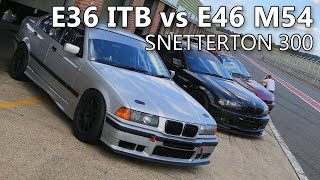 E36 ITB vs E46 M54 Snetterton 300 18th August 2020