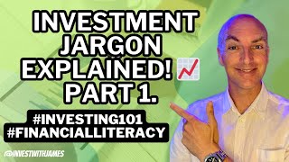 Unlock the secrets of investment jargon! 📈 Part 1. #Investing101 #FinancialLiteracy #investing