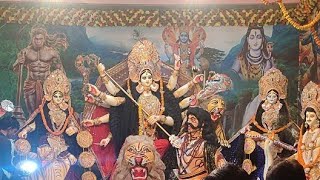 दुर्गा पूजा सबसे बड़ा पंडाल बनियापुर No.1 शिवा गिरी मंदिर केरल Durga Puja Pandal Baniyapur