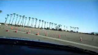 Susie Autocross Indio 7th run October 2011