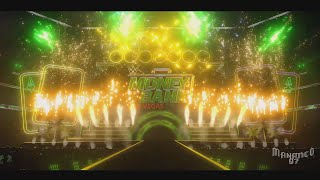 WWE Money in the Bank 2022 - Custom Opening Pyro + Drew McIntyre Entrance Stage Animation