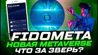 Обзор FIDOMETA - Metaverse инфрастуктура для банкинга. Presale токенов