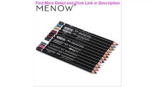 Top 50Sets/Lot MENOW 12 Colors Eye Make Up Eyeliner Pencil Waterproof Eyebrow Beauty Pen Eye Liner