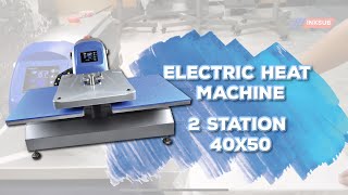 เครื่องสกรีนเสื้อ Electric heat machin 2 station 40x50 (preview)