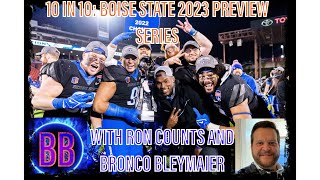 Will Boise State break its single-season rushing record? BSU 2023 Preview Series w/ Ron Counts P2