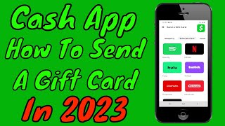 Cash App Tutorial 2024: How To Send A Gift Card To Someone