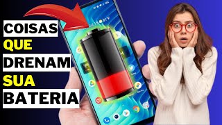 10 configurações que drenam sua bateria, seu celular usa uma delas?!