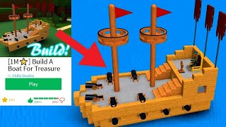 Build A Boat For Treasure! l With : Proalizio