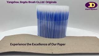 43 JD WBH 2 white mixture blue synthetic filament for brush