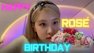 happy Birthday ROSÉ Of Blackpink 💕🥳 | What Is Love Edit Twice | Chaennie Birthday Edit