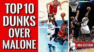 Dunking On The Mailman: Top 10 Plays Over Karl Malone