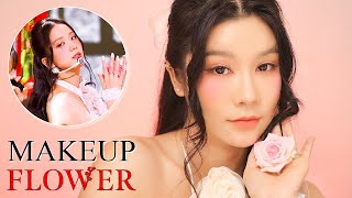 Jisoo flower makeup l แต่งหน้าสวยหวานไปเดทกับผู้ชาย