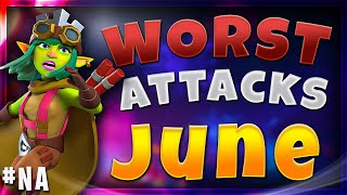 Worst Clash of Clans attacks (June Special)