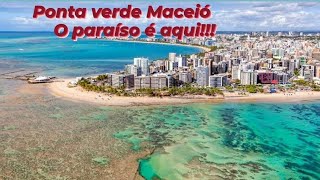 ponta verde Maceió  decolei o Drone da varanda