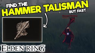 How to get the HAMMER TALISMAN in Elden Ring - Map Location - Fast Guides - Recusant Henricus