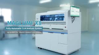 Snibe Release Total Laboratory Automation Product  CLIA MAGLUMI X8