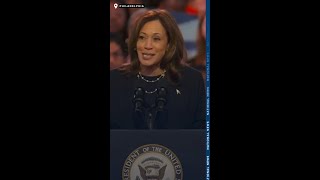 Harris speaks to Gen Z at rally in Philadelphia