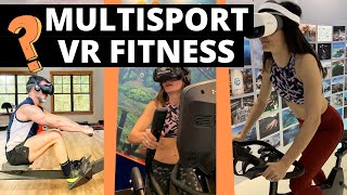 VR eSports: VR Rowing, Cycling, Running [HOLOFIT]