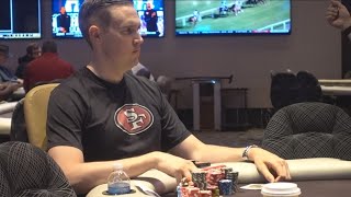 I lose back all winnings early but CATCH FIRE late in crazy session at Pep! | Poker Vlog 168