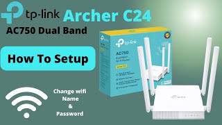 TP-Link Router C24 / How To Setup TP-Link Archer C24 AC750 Dual band Router #tplink  #tplinkrouter