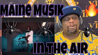 Maine Musik - In The Air feat. Dez Da Ghost (Official Music Video) Reaction 🔥🔥🕷️💪🏾