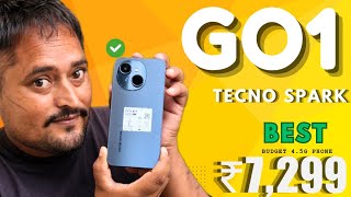 Best Budget 4.5G Phone Under ₹7,299 | Tecno Spark Go 1🔥