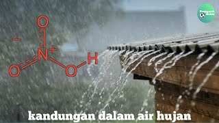 Ternyata ini kandungan kimia dalam air hujan!!. Bahaya gak ya?.