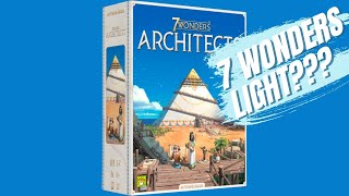 7 WONDERS: ARCHITECTS BOARD GAME | One Take Hot Take