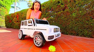 APLASTAR COSAS CON EL COCHE! (Kids Mini Car)