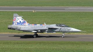 AIRPOWER 24 | Czech Air Force Saab Gripen 9242 landing at Zeltweg Air Base