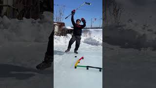 Hockey is fun! Puck Flipping Skills Drills🏒