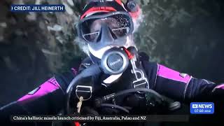 DIVING INTO THE DARKNESS | ABC TV Weekend Breakfast