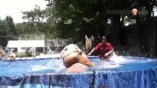 log rolling at Saratoga County Fair