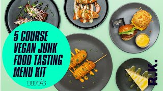 Biff's 5 Course Vegan Junk Food Tasting Menu Kit