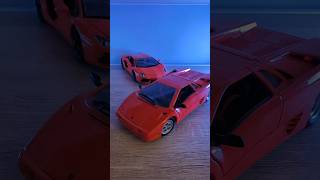 Evolution of Lamborghini (Diablo to Aventador Coupe) 1:18 SCALE