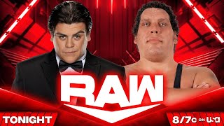 Ricardo Rodriquez VS Andre the Giant (Raw #2 WWE 2K24)