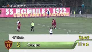 2023-01-15 U15 1° giornata Ritorno campionato Romulea vs SVS Highlights