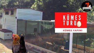 Tavuk kümesi yapımı ve kümes turu. chicken coop tour and coop construction