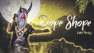 Dope Shope😘 | song ff status 😈 | free fire status | trending viral