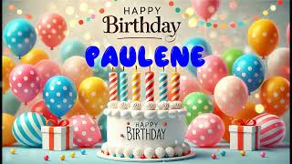 Happy Birthday PAULENE   Happy Birthday Song   Birthday Wishes   Birthday Party