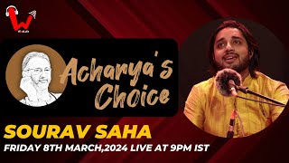 Acharya's Choice | Sourav Saha Live | Kotha Rakhbe | Woolala Studio