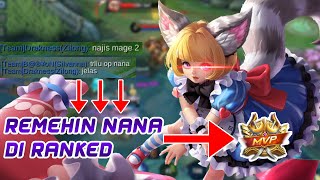 MVP Using Nana On Ranked - Mobile Legends