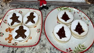 Galletas de Azúcar rellenas de Mermelada de Fresa y Nutella/ Sugar cookies